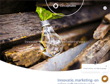 Tablet Screenshot of conceptsales.nl